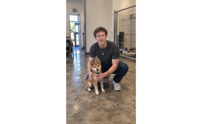 Mark Zuckerberg Adopts Shiba Inu Puppy From Palo Alto Animal Shelter